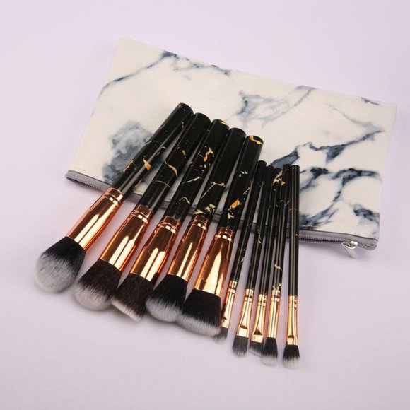 10 pcs Marble Brushes - Picture 3 of 3